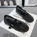 Fashionable Hollow Mesh Mary Jane For Women, Summer Slip-On Height-Increasing Shoes, Flat Fishnet Perforated Single_vogvips.com