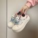 Little White Shoes Children Girls Students Leisure Sports Versatile Board Shoes Street Shooting_vogvips.com