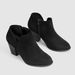 Short Autumn And Winter Cross-Border In Stock Round Toe Suede Thick Ankle Outdoor High Heel Black Large Size Women's_vogvips.com