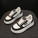 Summer Women's New Breathable White For Female Students Korean Version Versatile Thick Sole Height Increasing Sports And_vogvips.com