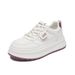 Little White Shoes Female Students Thick-soled Heightening Shoes Sports Board Shoes Casual Street Shoes_vogvips.com
