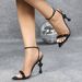 2025 Summer New Versatile High-End Fashion European And American French Style One-Strap Women's High Heels Sandals_vogvips.com