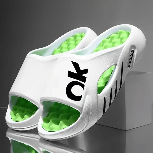 Labeling Summer Outdoor Wear, Anti Slip Massage, Beach Driving, Dual-use, Thick Sole, Stepping On Poop Feeling, EVA_vogvips.com