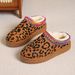 Snow For 24 Women, Size 43, Large With Plush Fur And Warm Sponge Cake, Thick Soled Slippers Without Heels, Cotton Boots_vogvips.com