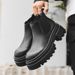 Martin Boots Men's Cigarette Boots Winter Thick-soled Tooling Boots Short Boots_vogvips.com