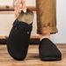 Unisex Comfortable Non-Slip Closed Toe Slippers plus Size Roman Sandals Couple's Cork Slippers Trendy Lazy Shoes Wholesale_vogvips.com