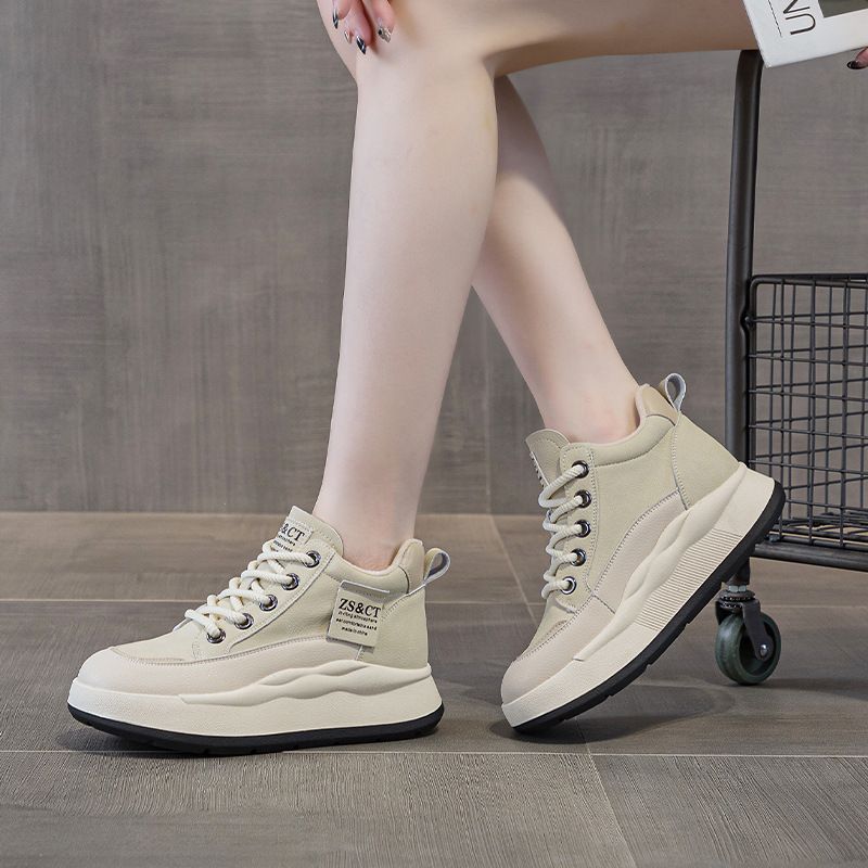 9922 Genuine Leather High-Top 2026 New Popular Versatile Spring/Autumn Thick-Soled Sports Casual Black Retro Shoes_vogvips.com