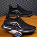Men's Breathable Mesh Sports Shoes Summer Trendy Casual Flyknit Sneakers Soft Sole Running Shoes for Students_vogvips.com
