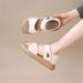 Bag Heel Sandals Women's Casual Versatile Outer Wear Small Fragrant Style With Skirt Two Wear Student Beach Shoes_vogvips.com