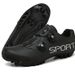 New Style Cycling Shoes With Locks, Double Buckle Lock Shoes, Men's And Women's Road Bicycle Power Shoes, Hard Bottom Mountain Bike Rubber Bottom_vogvips.com