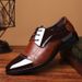 Spring New Leather Men's Business Dress Large Size Fashion Hundred Tower Wedding Shoes_vogvips.com