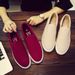 Fashion White Sneakers Men Casual Shoes Slip On Canvas Shoes Men Loafers Comfortable Vulcanized Shoes Mens Trainers Zapatos De Hombre_vogvips.com