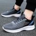 Men's New Autumn Breathable Sports Lace Up Air Cushion Running Shoes, Korean Version Casual Shoes_vogvips.com