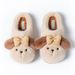 Diseng Cotton Shoes For 2024 New Furry Slippers Cute Cartoon Women Winter Home Plush Versatile Warm Couple_vogvips.com