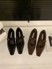 Sharp Pointed Niche Versatile Thick Heel Splicing Black Commuting Single Shoe Women's Spring Autumn French Mary Jane_vogvips.com