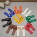 Candy-Colored New Cross-Border Buckle-Style Simple Flat 2025 Summer Beach Outdoor Casual Sandals Wholesale_vogvips.com