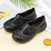 2026 New Cross-Border Women's Closed-Toe Sandals, Ins-style Thick-Soled Non-Slip 4cm Summer Outdoor Beach Clogs, Garden_vogvips.com