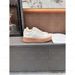 Designer Sneakers Women Suede Sports Flats Mixed-Colors Lace-Up Round Toe Vulcanize Leather Retro Versatile Forrest Gump_vogvips.com