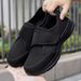 Men's Winter Walking Shoes For Elderly - Large Size, Anti-Slip Velcro & Wide Opening (Comfortable For Middle-Aged & Seniors)_vogvips.com