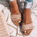 Women's Roman Style Flat Sandals Hollow Out Design Summer Style Plus Sizes_vogvips.com