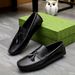 Men's Genuine Leather Tassel Loafers Spring New Slip-On Casual Breathable Light Luxury Shoes_vogvips.com
