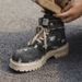 European Warm Series Cowboy Spring New Thick-Soled Martin Boots Fashion Washed High-Top Chunky Men's Trendy Shoes_vogvips.com