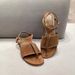 2024 new summer suede clip-toe flat Roman sandals for women genuine leather retro versatile back strap sandals_vogvips.com