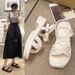 Women's Summer Sandals For Outdoor Wear 2024 New Popular High-end Trendy Internet-famous Super Hot Beach Shoes With_vogvips.com