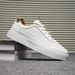 Casual Breathable Anti Slip Trend Thick Soled Fashionable Sports Men's New Versatile White Shoes, Summer 2025_vogvips.com