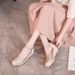 Women's Shoes Spring New Round Toe Shallow Mouth Sandals Large Size Women's Internet Celebrity Same Style Buckle Fashion_vogvips.com