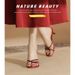 72901 Women's High-heeled 2026 Summer New Style Thin-heeled Outdoor Sandals With Toe Clip And Single Strap_vogvips.com
