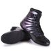 Men’s Shoes Popular Boxing Shoes Men's High Top Martial Arts Fitness Comprehensive Training Shoes Thick Soled Indoor Sanda Fighting Fitness Shoes_vogvips.com