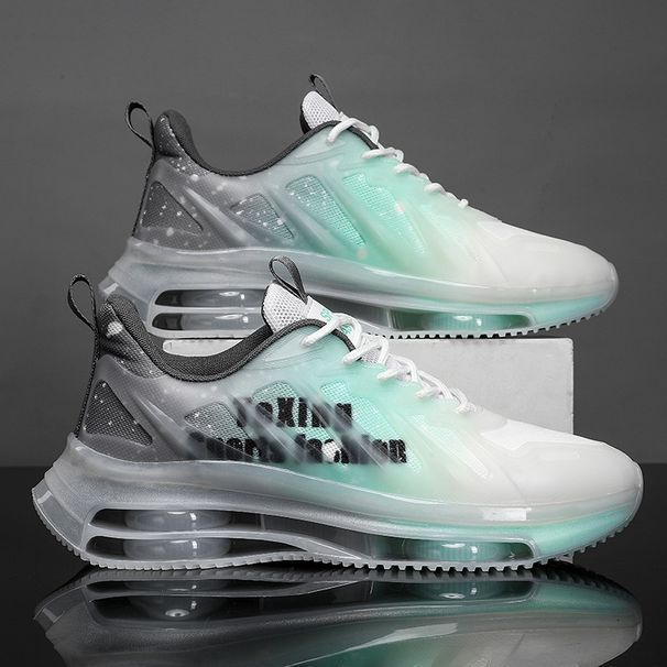 New Double Air Cushioned Casual Sports Running Junior High School Booster Daddy Hipster Shoes_vogvips.com
