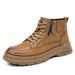 European Warm Series Shoes 2025 New Thickened Autumn Winter Fleece Cotton High-top Sneakers Martin Men's Short Boots_vogvips.com