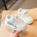 Fashionable Cartoon Girls' Sneakers 2026 Spring/Summer New Mesh Breathable Casual Non-Slip Soft Sole White Shoes For_vogvips.com