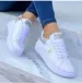 2026 Autumn Shoes Waterproof White Sneakers For Women Korean Version Lace Up Casual Flat Sport Shoes Ladies Vulcanized Shoes_vogvips.com