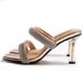 Women's Shoes Summer Fashionable Sandals With Crystal Stiletto Heels, Versatile And Comfortable, Solid Color, One Strap Rhinestone Sandals_vogvips.com