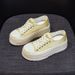 thick-soled Little White Shoes Female Students Casual Versatile Low-top Thick-soled Heightening Canvas Shoes Women's Shoes_vogvips.com