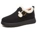 2026 New Cold-Proof Shoes Style Warm Snow Shallow Comfortable Short Fleece-Lined Thickened Women's Soft Sole Cotton Boot_vogvips.com