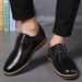 Trendy Men's Business Casual First Layer Cowhide Fleece Lined Leather Low Heel Fashion Spring Wedge All-Season Shoes_vogvips.com