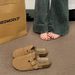 Women's Shoes Women's Spring Style Thick Soled Soft Soled Closed Toe Half Slip On Slip On Single Shoes_vogvips.com