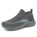 Women's And Women's Shoes One-pedal Casual Shoes Soft-soled Fly-woven Breathable Socks Shoes Women's Shoes_vogvips.com