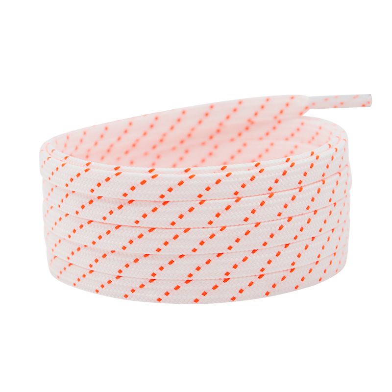 Shoelace Flat Polyester Stripes Two-color Shoelace Everything Hoodie Rope Casual Sneakers Board Shoe Accessories Rope_vogvips.com