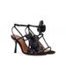 High-end Design White Flower Open-toe Sandals For Women Fairy Style One-strap High Heels Thin Heel Square Toe Women's_vogvips.com