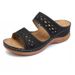 New Women's Flat For Spring, New Platform Thick-soled Slippers, Classic Style_vogvips.com