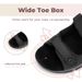 FitVille Diabetic For Women Wide Width Open Toe Orthopedic Summer Sandals With Adjustable Straps &Arch Support_vogvips.com