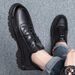 2025 New Young People Korean Style Casual Ultra Soft Breathable Dad Thin Leather Shoes For Men_vogvips.com