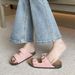 Cross-border 2024 New Retro Thick-soled Double-buckle French Exquisite Sandals Summer Outdoor Wear, Fashionable For_vogvips.com