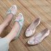 Women’s Shoes Spring Old Pointed Cloth Shoes Women's National Style Embroidered Shoes Ancient Style Cheongsam Women's Shoes Cloth Shoes_vogvips.com