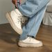 Unisex Winter Boots With Faux Fur Lining, Waterproof & Slip-Resistant, Comfortable Thick-Soled Casual Shoes For Men And Women_vogvips.com